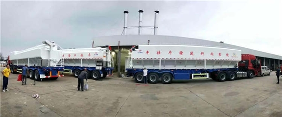 泉州市13米半挂散装饲料车价格行情及销售解析